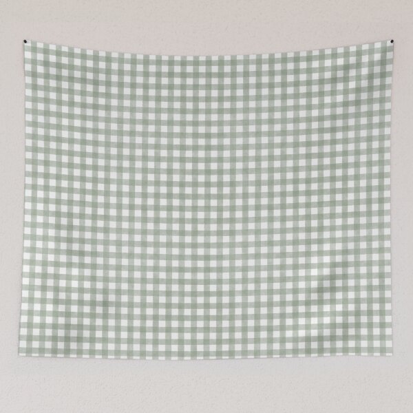 Item preview, COTTAGE GREEN GINGHAM by Monika Strigel designed and sold by SunlightStudios.