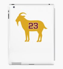 LeBron James Shirt | LeBron Goat | King James Crown Tshirt | Cleveland The Goat 23 | LBJ Shirt LeBron GOAT iPad Case/Skin