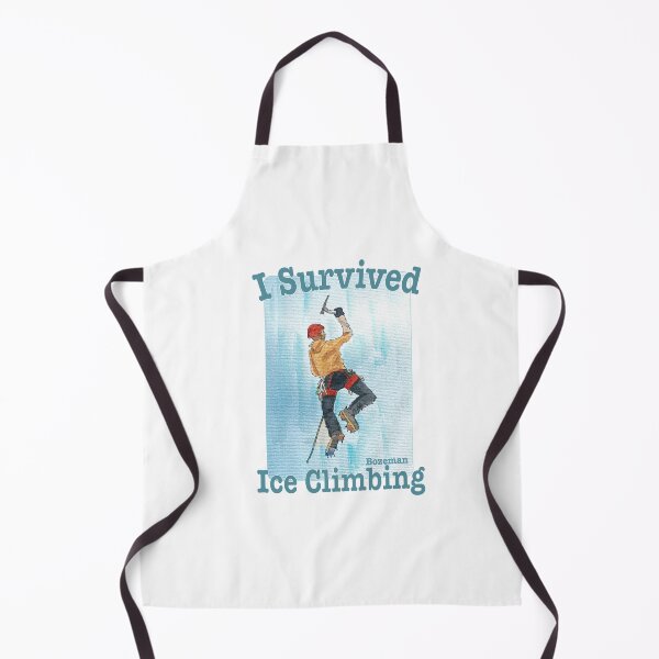 Item preview, I Survived Ice Climbing, Bozeman, Montana designed and sold by MMc Buck.