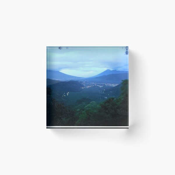 Item preview, Treehouse View Of A Volcano - Earth Lodge - Antigua - Guatemala - Central America designed and sold by exploramum.