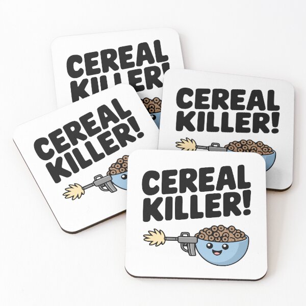 Item preview, Cereal Killer! Cute Cereal  Pun designed and sold by PMCreative.