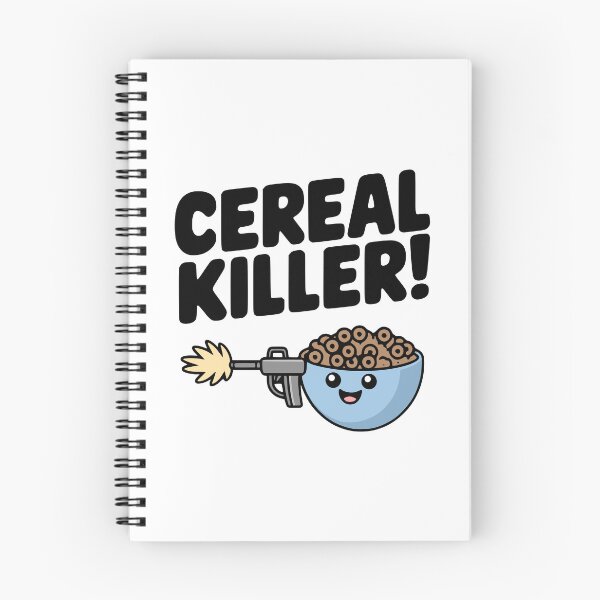 Item preview, Cereal Killer! Cute Cereal  Pun designed and sold by PMCreative.
