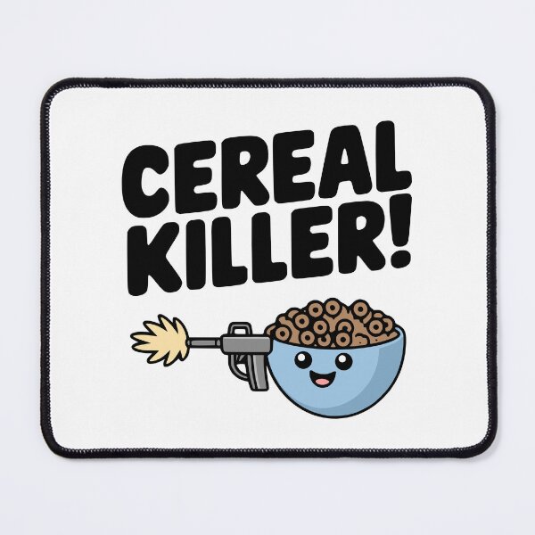 Item preview, Cereal Killer! Cute Cereal Pun designed and sold by PMCreative.