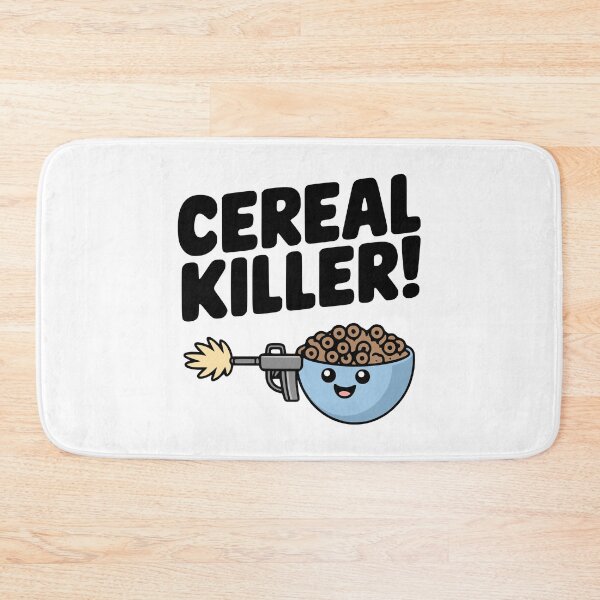 Item preview, Cereal Killer! Cute Cereal  Pun designed and sold by PMCreative.