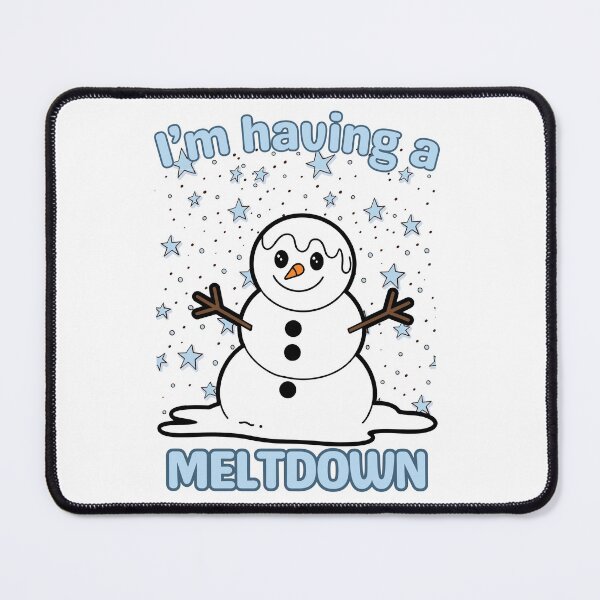 Item preview, I'm having a Meltdown, Funny Snowman designed and sold by HyggeArte.