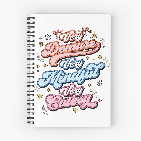 Item preview, Copy of Very demure very miondful, very cutsy, aesthetic design designed and sold by Dominika Farkašová.