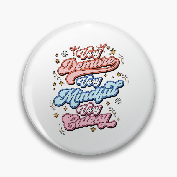 Item preview, Copy of Very demure very miondful, very cutsy, aesthetic design designed and sold by Dominika Farkašová.