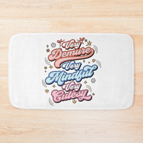Item preview, Copy of Very demure very miondful, very cutsy, aesthetic design designed and sold by Dominika Farkašová.