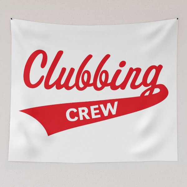 Item preview, Clubbing Crew (Party / Nightlife / Red) designed and sold by MrFaulbaum.