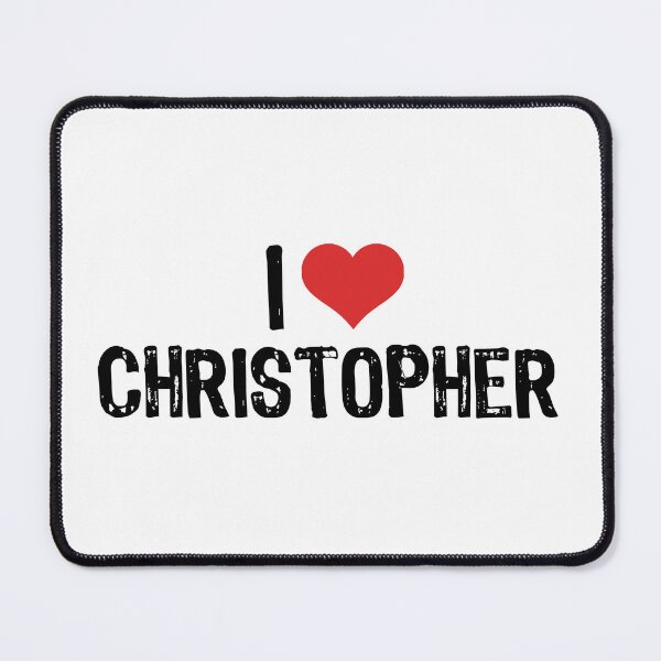 Item preview, I Love Christopher designed and sold by The "I Love Everything" Shop.