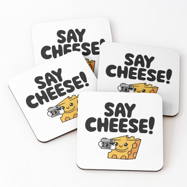 Item preview, Say Cheese! Cute Cheese Pun designed and sold by PMCreative.
