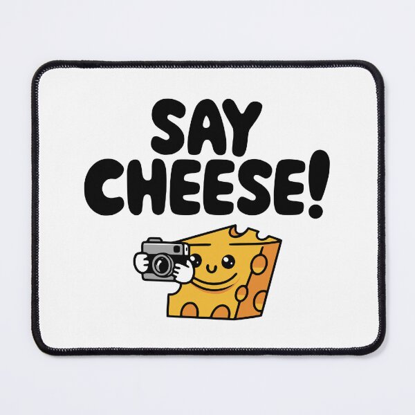 Item preview, Say Cheese! Cute Cheese Pun designed and sold by PMCreative.
