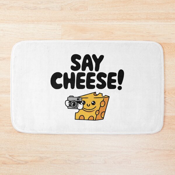 Item preview, Say Cheese! Cute Cheese Pun designed and sold by PMCreative.