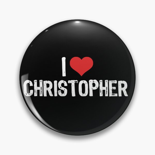 Item preview, I Love Christopher designed and sold by The "I Love Everything" Shop.