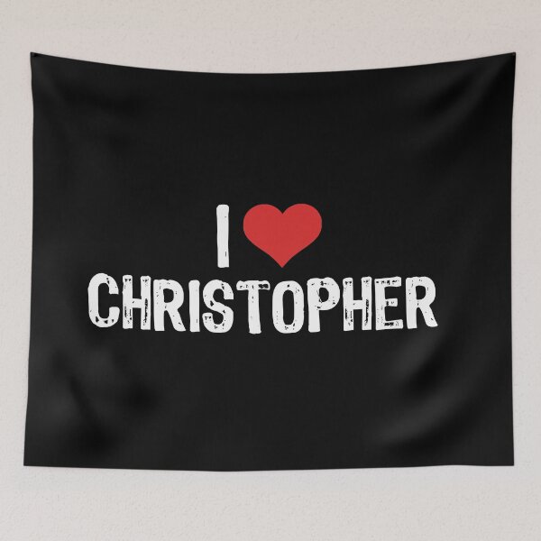 Item preview, I Love Christopher designed and sold by The "I Love Everything" Shop.