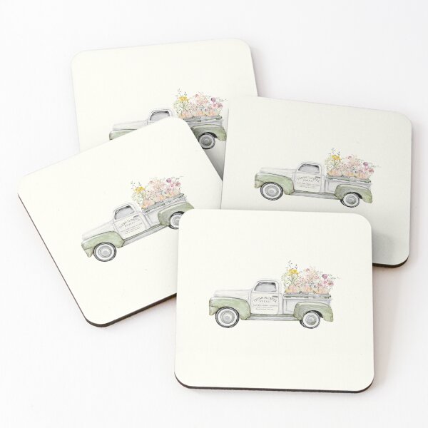 Item preview, COTTAGE SPRING TRUCK by Monika Strigel designed and sold by SunlightStudios.