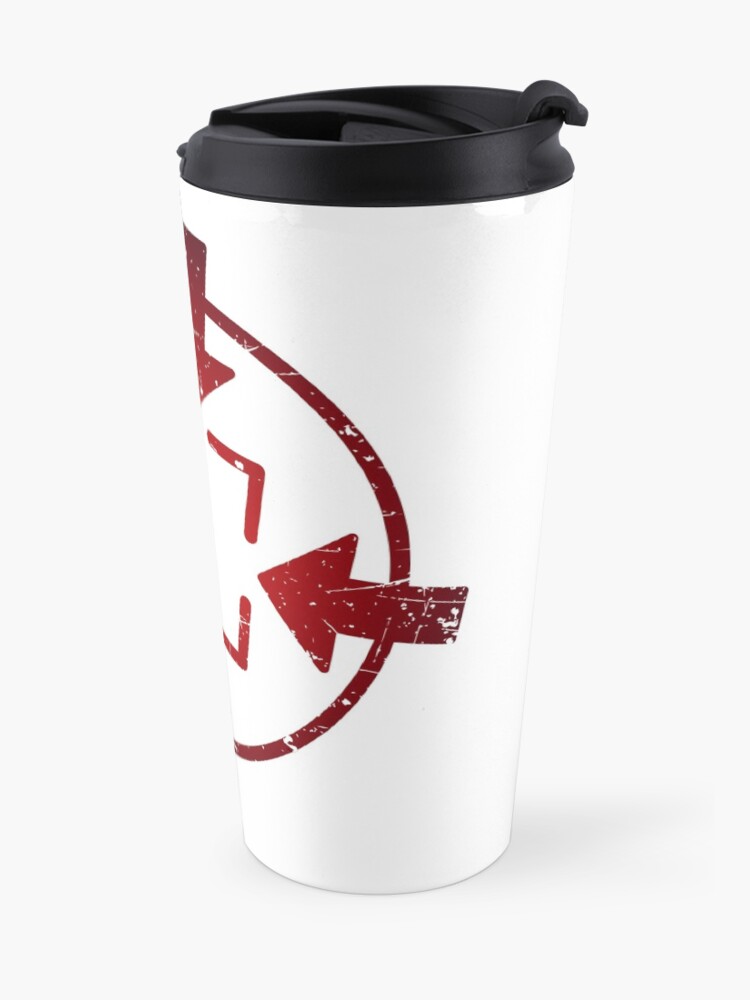 Alternate view of DZTV Solo Logo Travel Coffee Mug