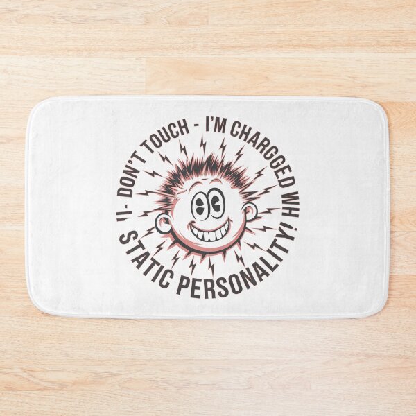 Item preview, Static Personality – Electric Humor designed and sold by bukajart.
