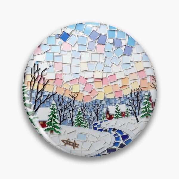 Item preview, Winter mosaic designed and sold by GasconyPassion.