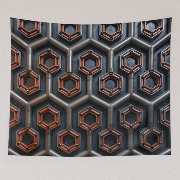 Item preview, Industrial Hexagon Matrix designed and sold by Girih.