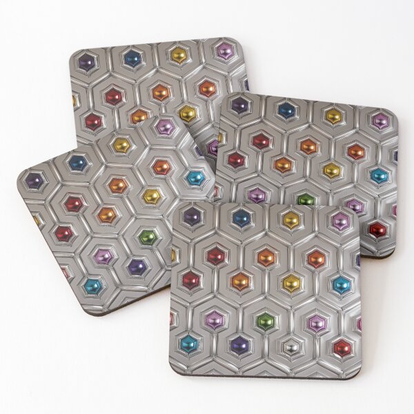 Item preview, Colorful Hexagon Matrix designed and sold by Girih.