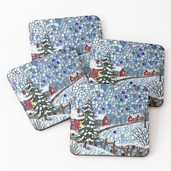 Item preview, Wintery mosaic designed and sold by GasconyPassion.