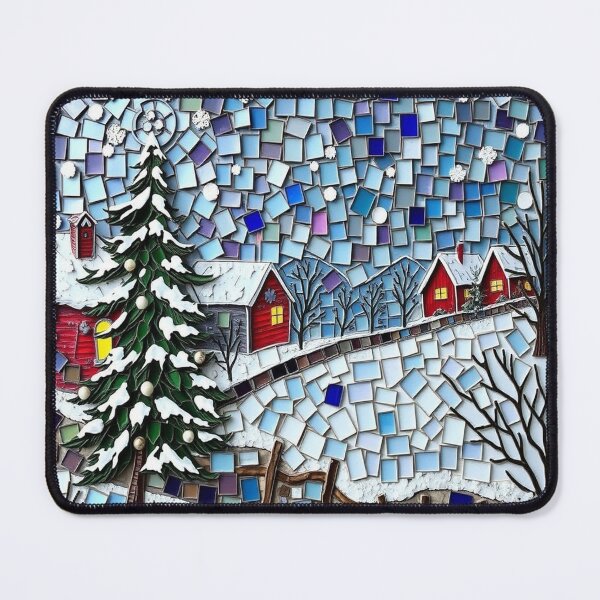 Item preview, Wintery mosaic designed and sold by GasconyPassion.