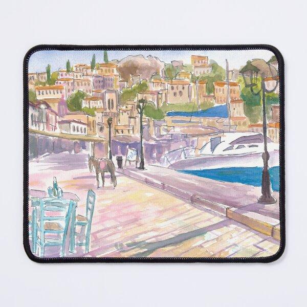 Item preview, Serenade of Hydra with Tranquil Waters and Timeless Charm designed and sold by artshop77.