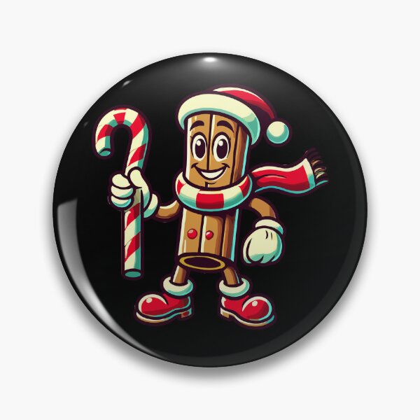 Item preview, Cinnamon Stick Holiday Joy Cartoon designed and sold by LuminOrb.