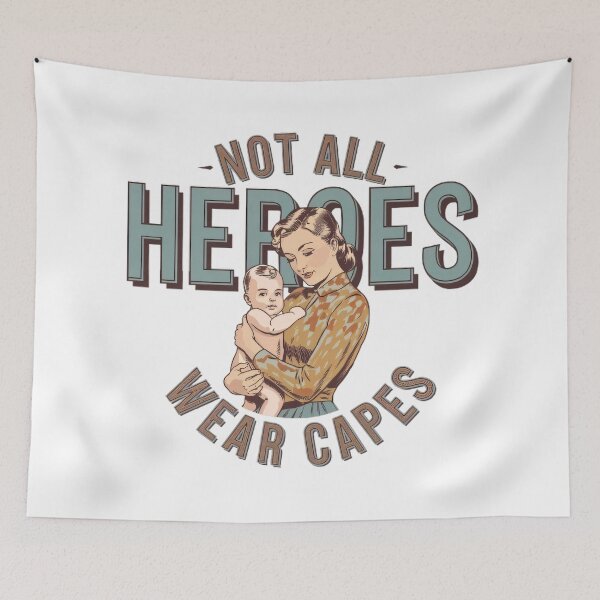 Item preview, Not all heroes wear capes designed and sold by BugiDesignArt.