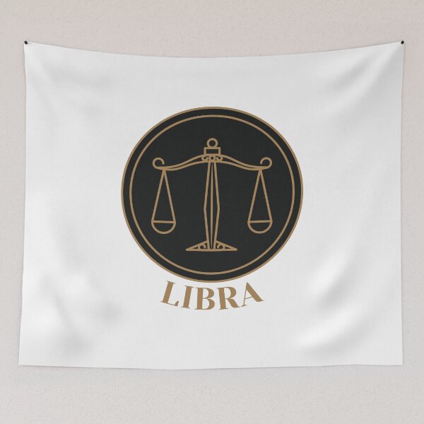 Item preview, Libra Zodiac Symbol designed and sold by WanderInq.