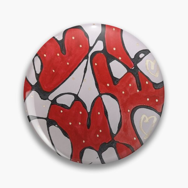 Item preview, Red hearts designed and sold by Jan Rose.