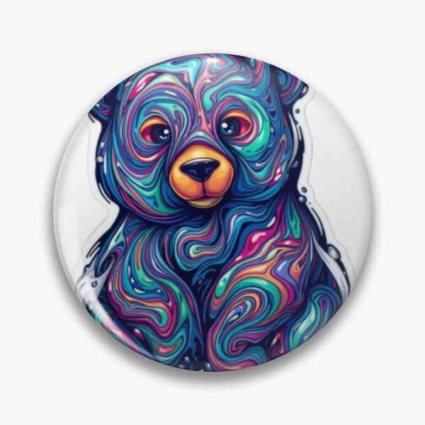 Item preview, Abstract Liquid Bear designed and sold by DuodecimStudio.
