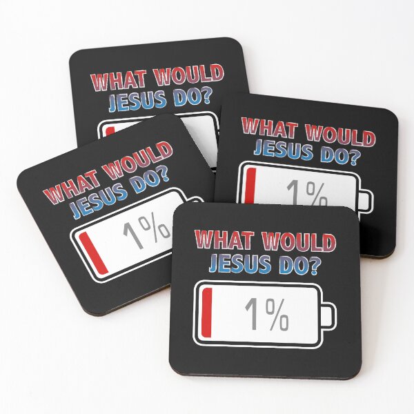 Item preview, What Would Jesus Do? with Battery at 1% designed and sold by Moodific.