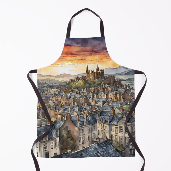 Item preview, Edinburgh Elegance: Castle at Sunset designed and sold by LSVart.
