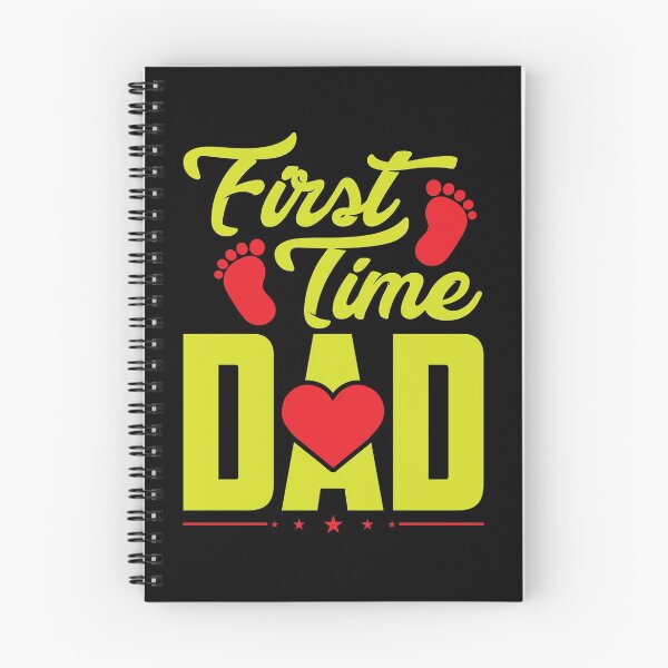 Item preview, First Time Dad Footsteps Gift Shirt designed and sold by TomGiantDesigns.