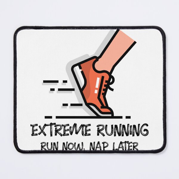 Item preview, Extreme running. Run now, nap later designed and sold by FirstTimeTees.