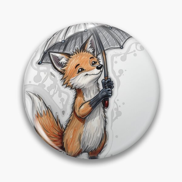 Item preview, Rain Fox designed and sold by DuodecimStudio.