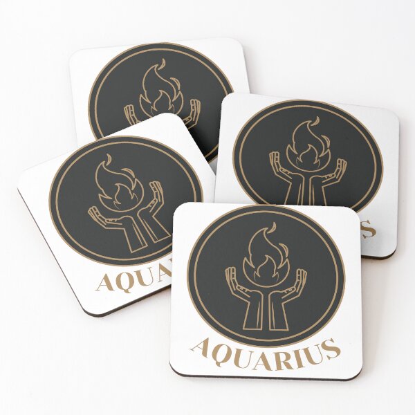 Item preview, Aquarius Zodiac Symbol  designed and sold by WanderInq.
