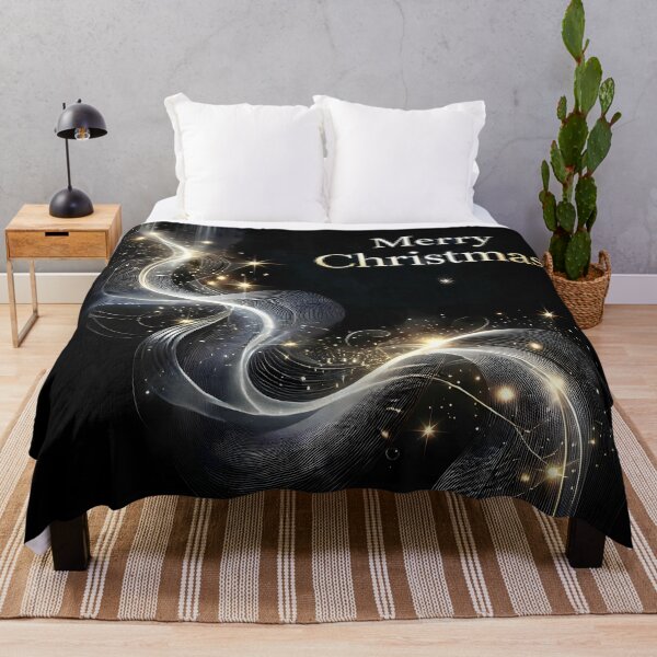 Item preview, Elegant Festive Swirl with Golden and Silver Sparkles designed and sold by CoolVisionStd.