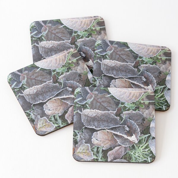 Item preview, Tinged With Frost - Fallen Leaves designed and sold by lezvee.