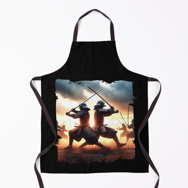 Item preview, Epic Samurai Battle Scene - Warriors on the Battlefield designed and sold by Hungry-Murphy.