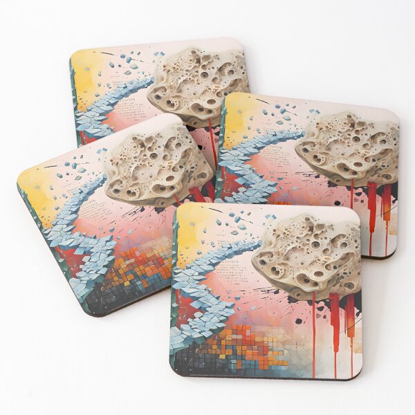Item preview, Abstract painting towards the mind sponge  designed and sold by Monstermosh37.