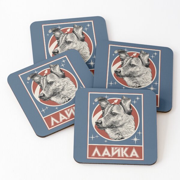 Item preview, Soviet Space Dog Laika designed and sold by Beltschazar.
