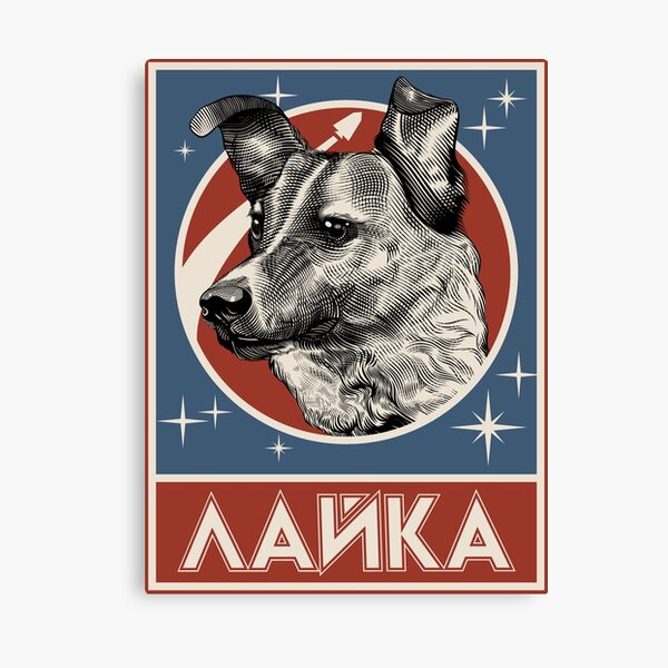 Artikel-Vorschau von Sowjetischer Weltraumhund Laika, designt und verkauft von Beltschazar.