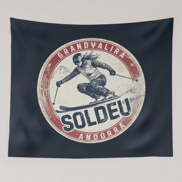 Item preview, Soldeu Grandvalira Andorra  designed and sold by GoodOldVintage.