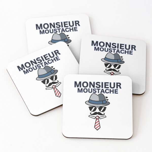 Item preview, Monsieur Moustache designed and sold by PING 999 STUDIO.