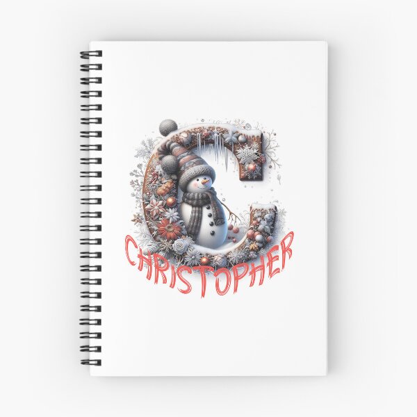Artikelvorschau, Name Christopher. Mein Name ist Christopher. Weihnachtsanfangsbuchstabe. entworfen und verkauft von MagelliShop.