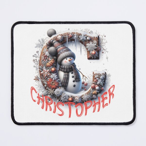 Item preview, Name Christopher. My name is Christopher. Christmas initial. designed and sold by MagelliShop.