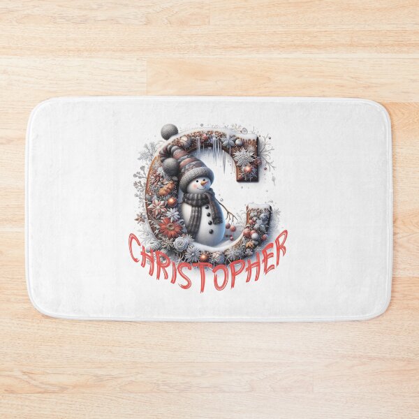 Item preview, Name Christopher. My name is Christopher. Christmas initial. designed and sold by MagelliShop.